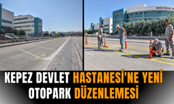 Kepez Devlet Hastanesi'ne yeni otopark düzenlemesi