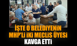 İşte o belediyenin MHP'li iki meclis üyesi kavga etti