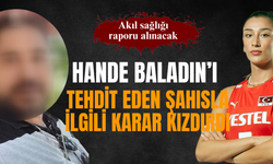 Milli Voleybolcu Hande Baladın’ı  tehdit eden Mustafa Neşeli