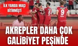Samsunspor'u yenen Akrep daha çok galibiyet peşinde