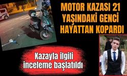 Antalya'da motor kazası hayattan kopardı