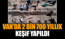Van'da 2 bin 700 yıllık keşif yapıldı