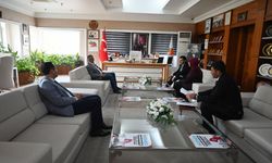 Antalya Milli Eğitim Müdürü'nden Kemer Başkanı'na ziyaret