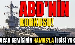 ABD'nin korkusu! Uçak gemisinin Hamas'la ilgisi yok