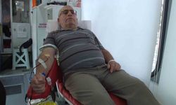 Kan Bağışı Gururu! 15 yıldır düzenli kan veriyor