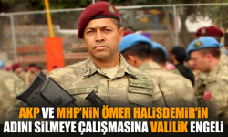AKP ve MHP’nin Ömer Halisdemir adını silmeye Valilik engeli