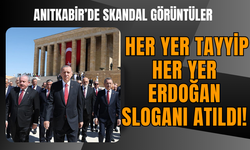 Anıtkabir’de skandal görüntüler: Her yer Tayyip her yer Erdoğan sloganı atıldı!