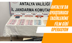 Antalya'da uy*şturucu tacirlerine film gibi operasyon