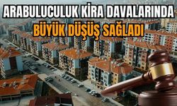 Arabuluculuk kira davalarında büyük düşüş sağladı