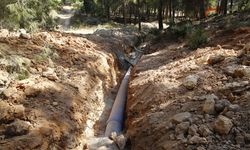 Antalya Büyükşehir Belediyesi içme suyu hatlarını yeniliyor