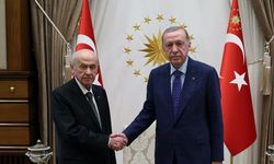 Erdoğan ve Bahçeli Beştepe'de görüştü