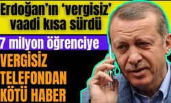 Erdoğan'ın seçim müjdesi kısa sürdü! Vergisiz telefondan kötü haber
