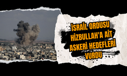 İsrail ordusu Hizbullah'a ait askeri hedefleri vurdu