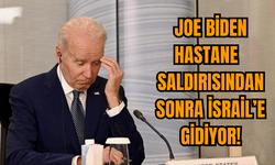 Joe Biden İsrail'e doğru yola çıktı