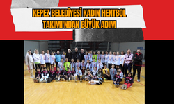 Kepez Belediyesi Kadın Hentbol Takımı'ndan büyük adım
