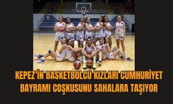 Kepez’in basketbolcu kızları Cumhuriyet Bayramı coşkusunu sahalara taşıyor