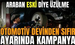 Otomotiv devinden sıfır ayarında kampanya