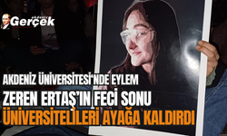 Antalya'da üniversitede KYK protestosu