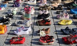 Seul'den Filistin'e destek! Ölen çocuklar için 2000 tane ayakkabı bırakıldı