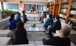 Moğolistan'dan Kemer Belediye Başkanı Topaloğlu'na özel ziyaret