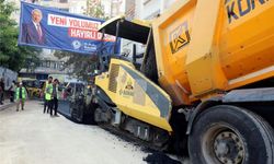 Akdeniz Belediyesi zarar gören kilitli parke taşlarını asfaltla değiştiriyor!