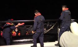 Çanakkale Ezine açıklarında 38 kaçak göçmen yakalandı