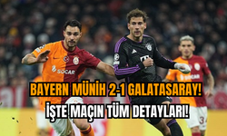Galatasaray Bayern Münih deplasmanından eli boş döndü