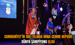 Cumhuriyet'in 100. yılında Mina Cemre Hepgür dünya şampiyonu oldu