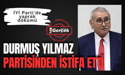 İYİ Parti'li eski Merkez Bankası Başkanı Durmuş Yılmaz istifa etti