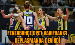 Fenerbahçe Opet Vakıfbank'ı deplasmanda devirdi