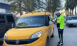 Antalya Gazipaşa’da taksi denetimi
