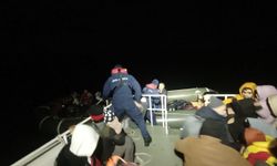 Ayvalık'ta Yunanların Türk sularına ittiği göçmenler kurtarıldı