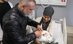 Depremin ardından hızla tamamlanan Defne Devlet Hastanesi'nde ilk doğum gerçekleşti