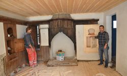Antalya' da tarihi düğmeli evler restore ediliyor