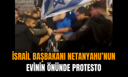 İsrail Başbakanı Netanyahu’nun Evinin Önünde Protesto