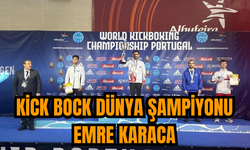 Kick Bock Dünya Şampiyonu Emre Karaca