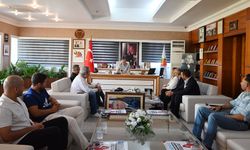 Kemer Belediye Başkanı Necati Topaloğlu’na Teşekkür Ziyareti
