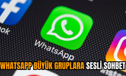 WhatsApp büyük gruplara sesli sohbet