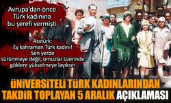Üniversiteli Türk kadınlarından 5 Aralık açıklaması