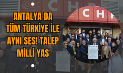 Antalya da Tüm Türkiye İle Aynı Ses! Milli Yas Talep Ediliyor!