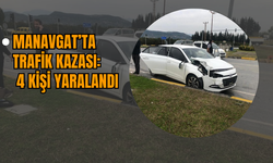 Manavgat’ta Trafik Kazası: 4 Kişi Yaralandı
