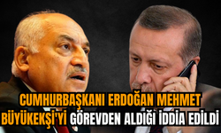 Cumhurbaşkanı Erdoğan'ın Mehmet Büyükekşi'yi görevden aldığı iddia edildi