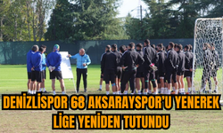 Denizlispor 68 Aksarayspor’u yenerek lige yeniden tutundu