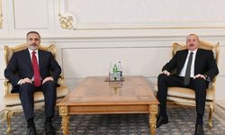 Dışişleri Bakanı Hakan Fidan, Azerbaycan Cumhurbaşkanı İlham Aliyev İle Görüştü