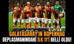 Galatasaray'ın Kopenhag deplasmanındaki ilk 11'i belli oldu! Okan Buruk'tan flaş karar