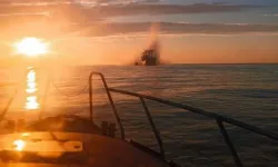 Karadeniz'de Kuru Yük Gemisi Rus Mayınına Çarptı