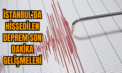 İstanbul’da Hissedilen Deprem! İşte Detaylar...