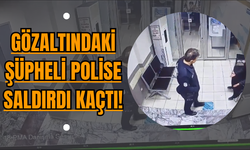 Gözaltındaki Şüpheli Polise Saldırdı Kaçtı!