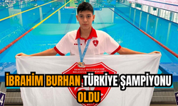 İbrahim Burhan Türkiye Şampiyonu oldu