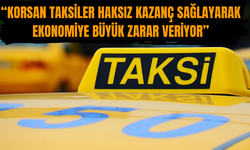 Antalya Şoförler Odası Başkanı Mehmet Ali Alkan: 'Korsan taksiler haksız kazanç sağlayarak ekonomiye büyük zarar veriyor